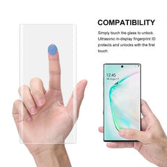 Samsung Note 10 UV Glue Glass Screen Protector