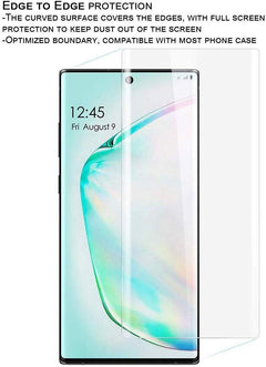 Samsung Note 10 UV Glue Glass Screen Protector