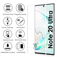 Samsung Galaxy Note 20 Ultra UV Glue Glass Screen Protector