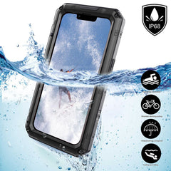 iPhone 12 Mini Waterproof IP68 Heavy Duty Hybrid Tough Rugged Armor Metal Case for iPhone 12 Mini